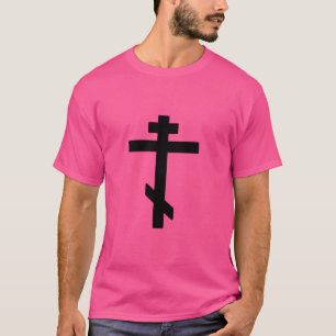 Oosters-orthodox kruis Russisch-orthodox kruis T-shirt