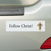 Oosters-orthodoxe bumpersticker (Op auto)