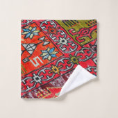 Oosters Persisch Patroon, Tapijt Bad Handdoek (Wasdoekje)