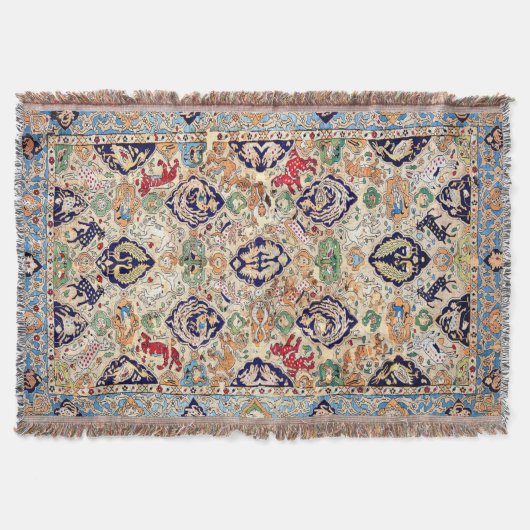Oosters Perzisch Antiek Tapestry Print Deken (Voorkant)