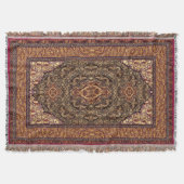 Oosters Perzisch Bruin Deken (Voorkant)