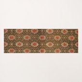 Oosters, Perzisch Tapijt Monogram - Gepersonalisee Yogamat (Achterkant (horizontaal))