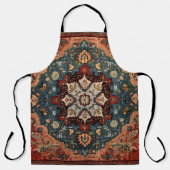 Oosters Perzisch tapijt sneeuwvlok Schort (Voorkant)