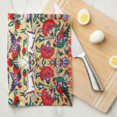 Oosters Perzisch Tapijt Theedoek (Quarter Fold)
