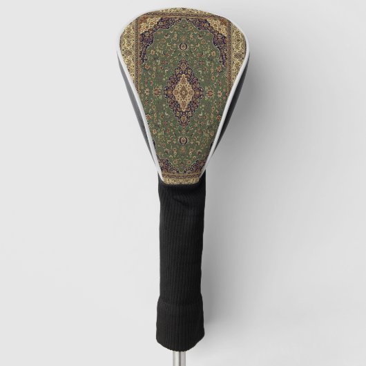 Oosters Perzisch Turks Tapijt Golfheadcover (Voorkant)
