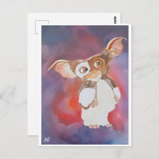 Oosters schepsel schilderij van Alfred Fox Briefkaart (Voorkant / Achterkant)