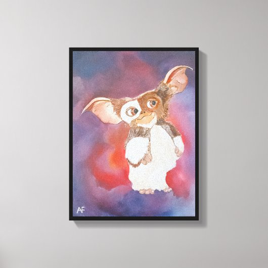 Oosters schepsel schilderij van Alfred Fox Canvas Afdruk (Voorkant)