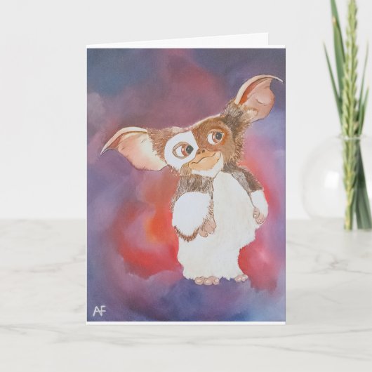 Oosters schepsel schilderij van Alfred Fox Kaart (Voorkant)