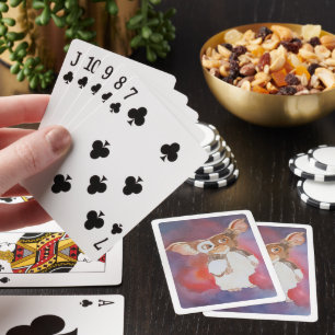 Oosters schepsel schilderij van Alfred Fox Pokerkaarten