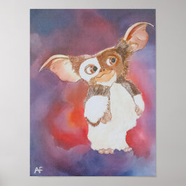 Oosters schepsel schilderij van Alfred Fox Poster