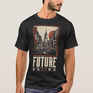 Oosters stadsbeeld Urban Skyline Portrait T-shirt