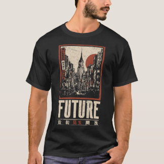  Oosters stadsbeeld | Urban Skyline Portrait T-shirt
