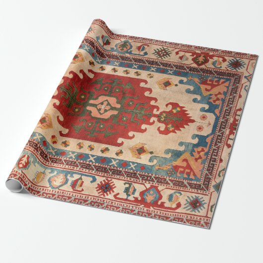 Oosters Tapijt Kleed Cadeaupapier (Uitgerold)