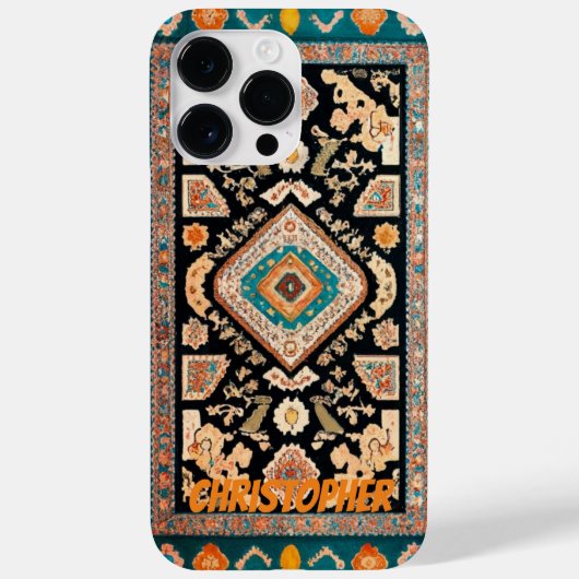 Oosters tapijt perzisch tapijt Case-Mate iPhone case (Achterkant)
