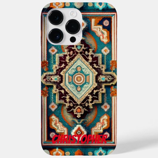 Oosters tapijt perzisch tapijt Case-Mate iPhone case (Achterkant)