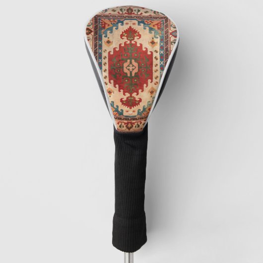 Oosters tapijt tapijt golfheadcover (Voorkant)