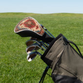 Oosters tapijt tapijt golfheadcover (Insitu)
