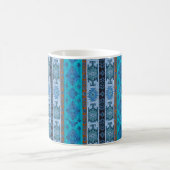 Oosters Turks Design Blauwe Mok (Center)