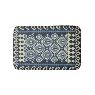 Oosters Turkse Perzische Tapijt Blauw Badmat