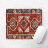 Oosters Turkse Perzische Tapijt Rood Muismat (Met muis)