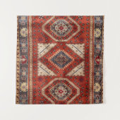 Oosters Turkse Perzische Tapijt Rood Wandkleed (Voorkant)