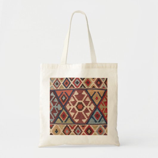 Oosters Turkse Tapijt Tote Bag (Voorkant)