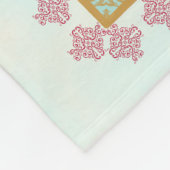 Oosters vloerkleed - fleece deken (Hoek)
