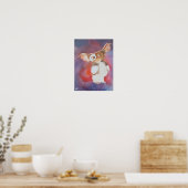 Oosters wezen schilderij van Alfred Fox Poster (Keuken)