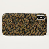 Oosters Zeedraakpatroon Case-Mate iPhone Case (Achterkant (horizontaal))