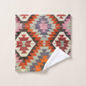 oosterse Antiek Perzische Kilim Carpet Bad Handdoek (Wasdoekje)