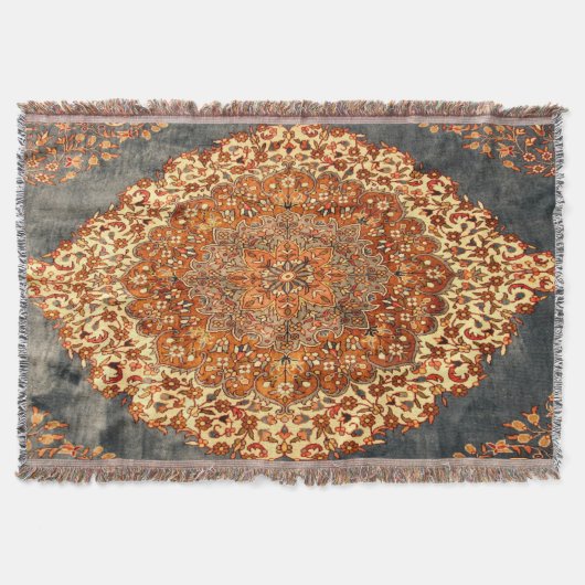 oosterse Antiek Perzische Kilim Carpet Deken (Voorkant)