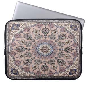 oosterse Antiek Perzische tapijtschelp Laptop Sleeve