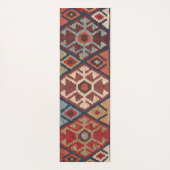 oosterse Antiek Perzische tapijtschelp Yogamat (Achterkant)