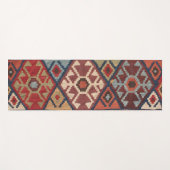 oosterse Antiek Perzische tapijtschelp Yogamat (Voorkant (horizontaal))