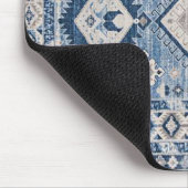Oosterse antieke blauwe Kilim vloerkleed    Muismat (Hoek)