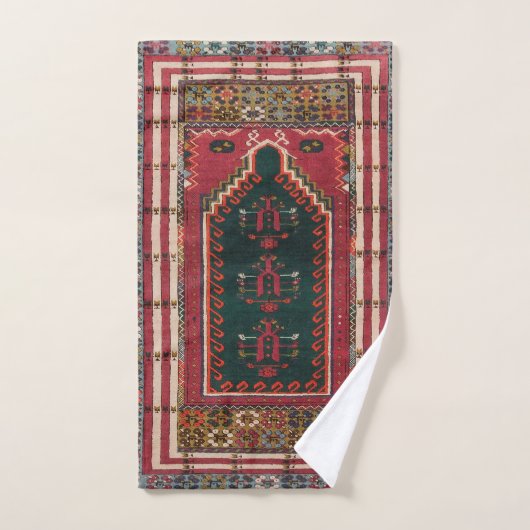 Oosterse Antieke Kilim Vloerkleed Bad Handdoek (Handdoek)