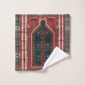 Oosterse Antieke Kilim Vloerkleed Bad Handdoek (Wasdoekje)