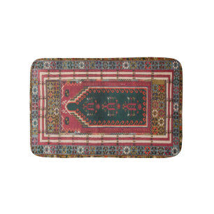 Oosterse Antieke Kilim Vloerkleed Badmat