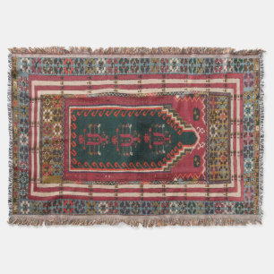 Oosterse Antieke Kilim Vloerkleed Deken