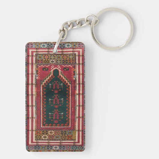 Oosterse Antieke Kilim Vloerkleed Sleutelhanger (achterkant)