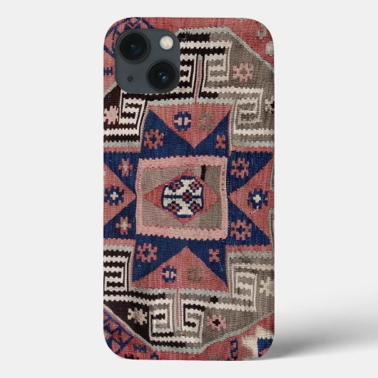 Oosterse Antieke Rode Kilim Vloerkleed Case-Mate iPhone Case (Achterkant)