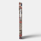 Oosterse Antieke Rode Kilim Vloerkleed Case-Mate iPhone Case (Achterkant / Links)