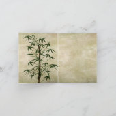  oosterse bamboe 1 bedankkaart (Binnen)
