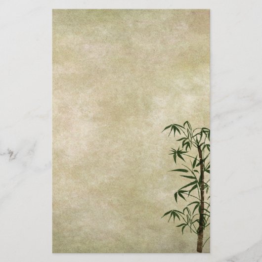  oosterse bamboe 1 briefpapier (Voorkant)