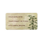  oosterse bamboe 1 etiket (Voorkant)