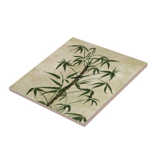  oosterse bamboe 1 tegeltje (Zijkant)