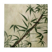  oosterse bamboe 1 tegeltje (Voorkant)