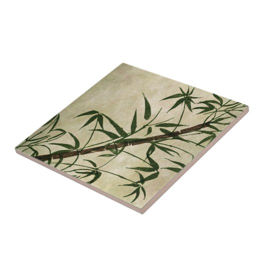  oosterse bamboe 1 tegeltje (Zijkant)