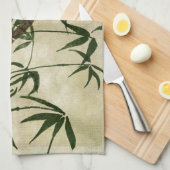  oosterse bamboe 1 theedoek (Quarter Fold)