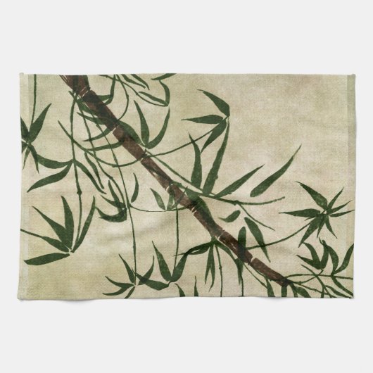 oosterse bamboe 1 theedoek (Horizontaal)